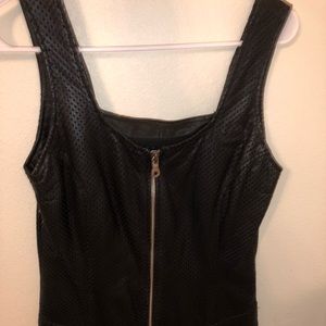 Harley Davidson Authentic leather mini dress
